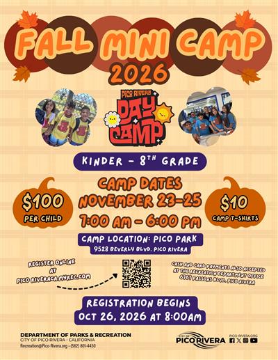 Fall Mini Camp