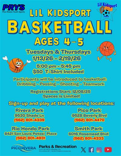 Lil Kidsport Basketball